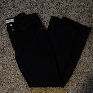Abercrombie & Fitch curve love bootcut Women's Black Jeans